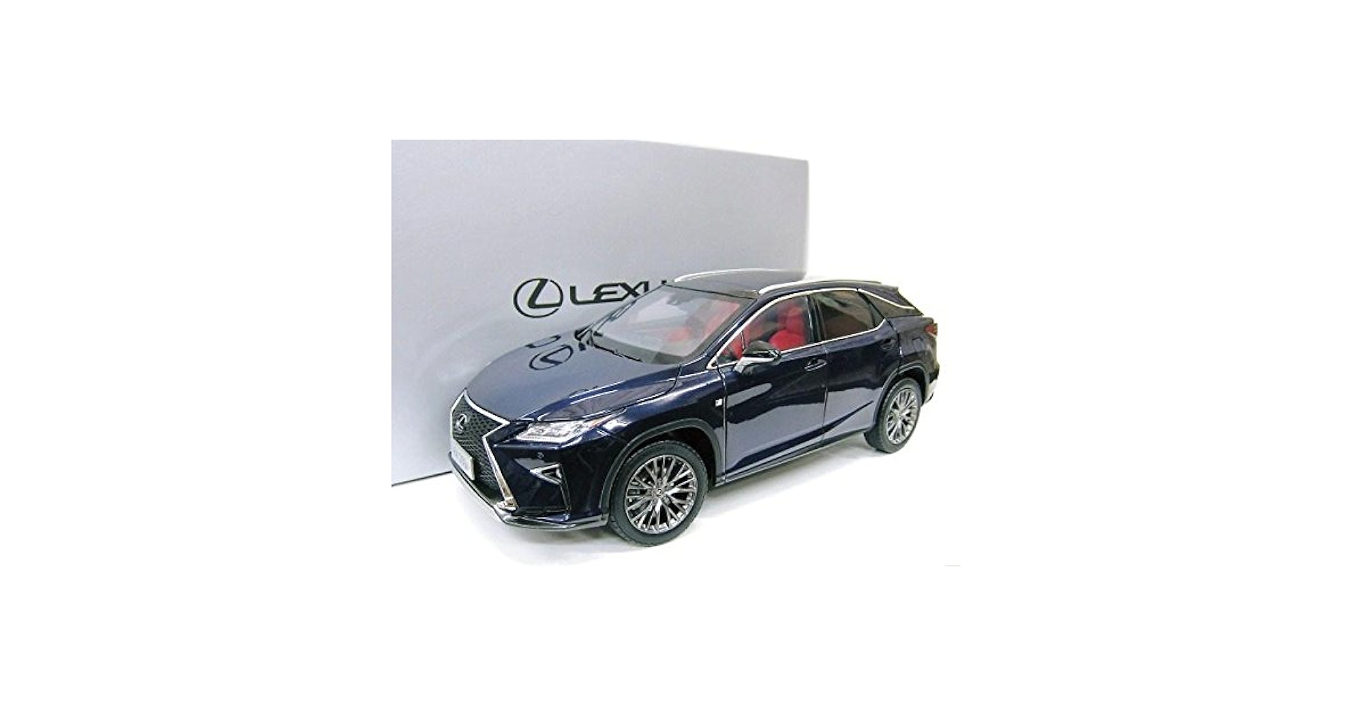 ミニカー　レクサス　RX \"F SPORT\" ブルー Amazon | ミニカー 1/43 レクサス RX Fスポーツ ダークブルー